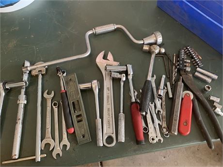 Tool Lot Wrenches Sockets and More