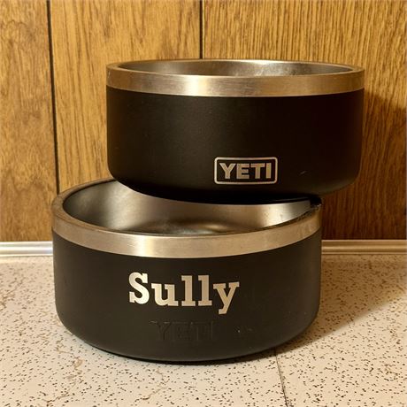 Yeti Dog/Pet Bowls Personalized "Sully"