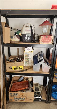 Shelf Cleanout- Canister Car Vac, Paint Supplies, Vent Covers & More