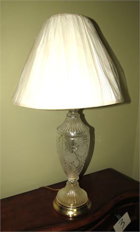 Glass Table Lamp