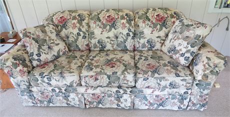 Klausner Floral Print Sofa