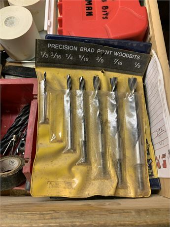 Tool Drawer Clean Out Drill Bits and More