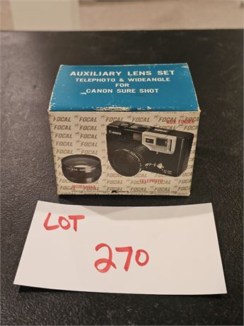 Canon Sure Shot In Box