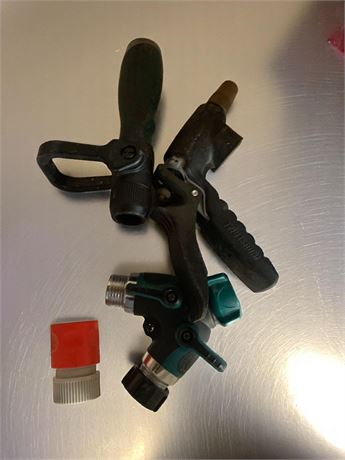 Garden Hose Sprayer & Nozzle Lot