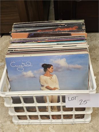 Mixed Album Lot: Crystal Gale / BTO / Country / Beegee's & Much More