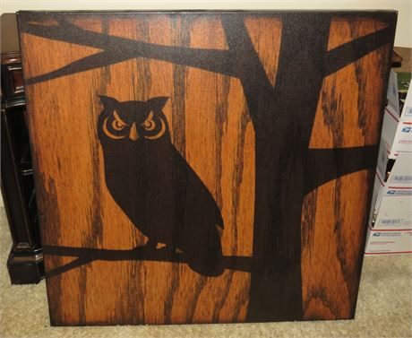 Large Owl Print