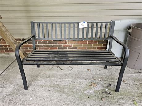 Metal Garden Bench