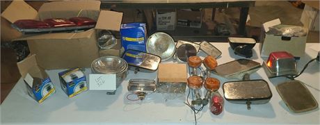 Large Lot of Mixed Lighting & Mirrors for Cars & Trucks