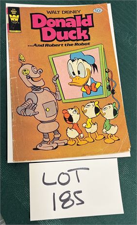 Walt Disney Donald Duck And Robert The Robot Comic