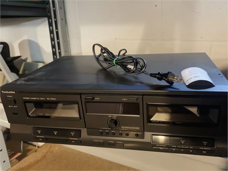 Technics RS-TR252 Dual Cassette Deck Player