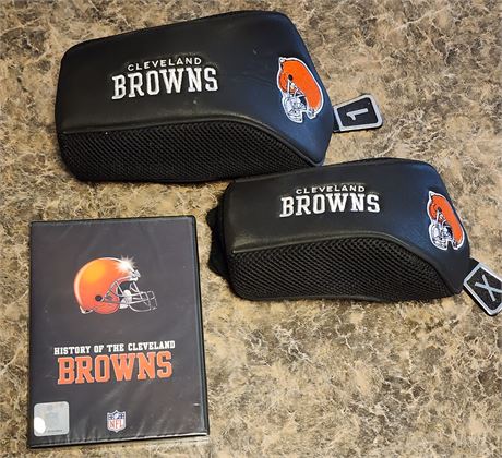 Cleveland Browns DVD & Golf Covers