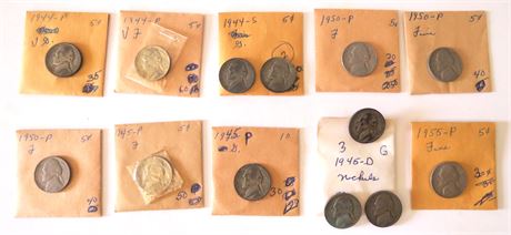 Assorted Nickels