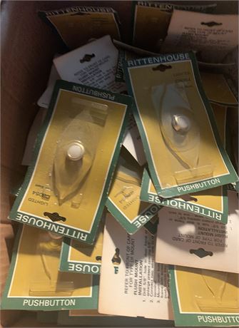 Rittenhouse C8054 Lighted Doorbell Pushbuttons Lot - 2 Boxes