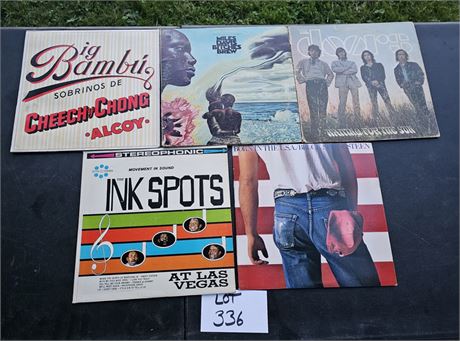 Big Bambu Album with Rolling Paper, The Ink Spots, The Doors & More