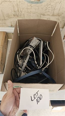 Mixed Electronic Cords, Adapters, & More