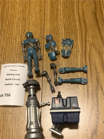 Lot of 4 Vintage Star Wars Droid Figures