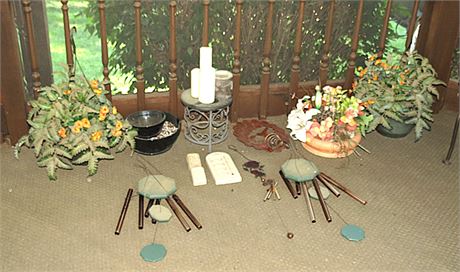 Patio Decor: Wind Chimes, Decorations, Etc