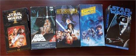 VHS Star Wars Collection