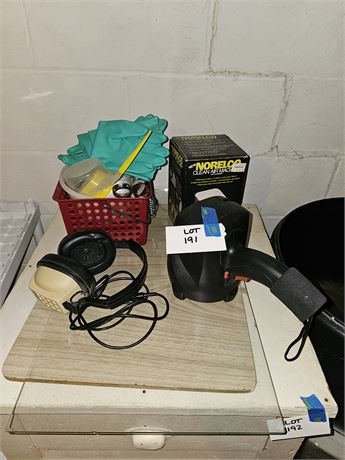 Norelco Clean Air Machine / Solid Spot Light & More