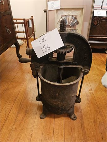 Antique Enterprise 1883 Cast Iron Press