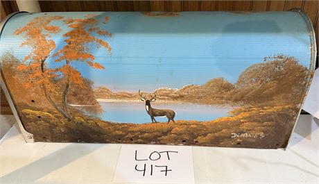 Handpainted & Signed Mailbox