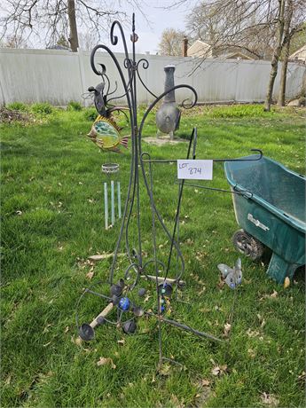 Mixed Outdoor Yard Wind Chimes / Yard Decor & More