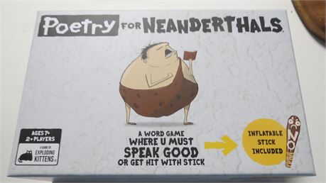 Poetry For Neanderthals Word Game