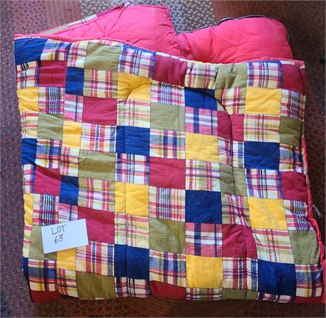 Adult Size Quilt Sleeping Bag