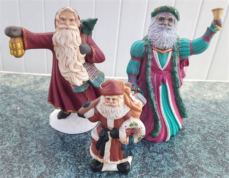 Santa Figurines