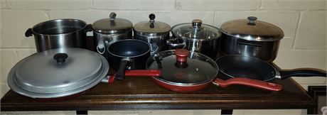 Assorted Pots & Pans