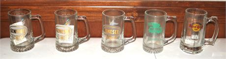 Assorted Beer Mugs