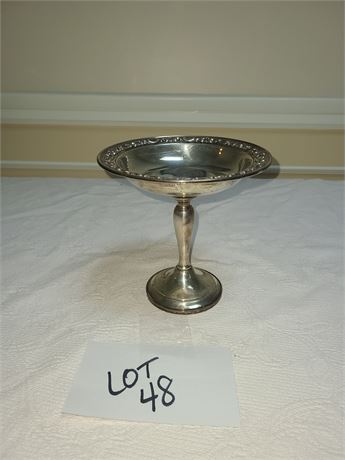 Gorham Sterling Weighted Compote #1140