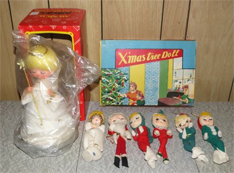 Musical Angel,  Christmas Tree Dolls