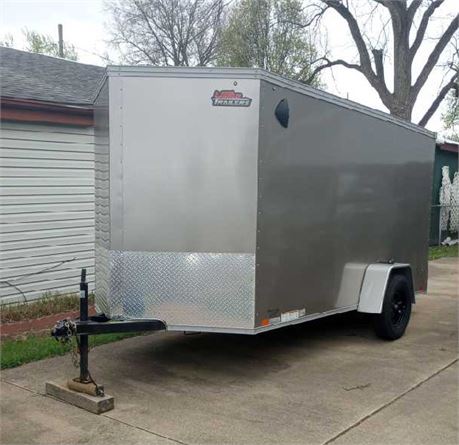 United Trailers Single Axle Box Trailer