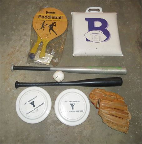 Paddleball, Wiffle Ball Bat, Aluminum Bat, Etc
