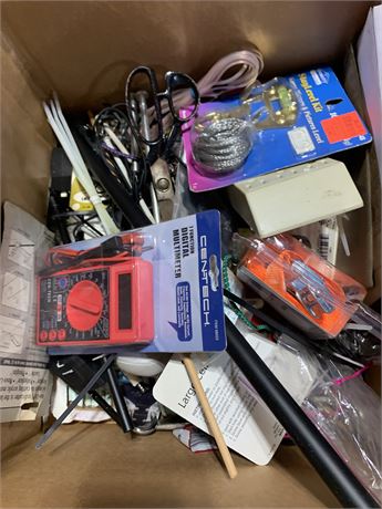 Hardware Lot - Digital Multimeter - StayLevel Kit - Paint Stirrers  & More