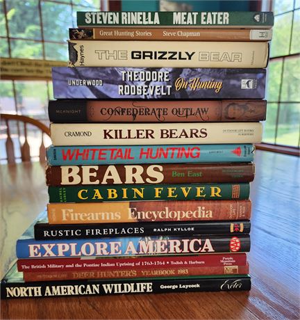 Nature & Hunting Great Reads Book Lot