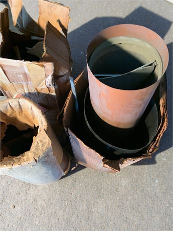 Chimney/Stove Metal Piping & Components Lot