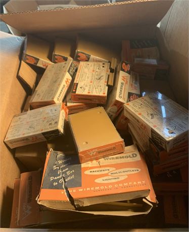 Wiremold Wiring System Components Lot