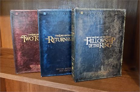 Lord of the Rings Trilogy Complete DVD Set