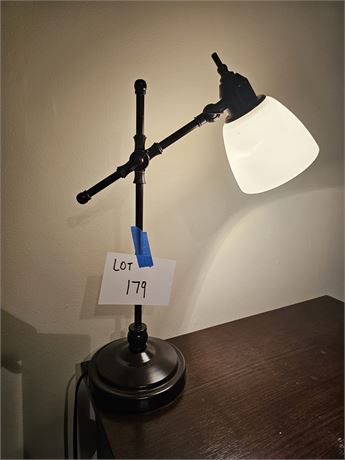 Metal Black Adjustable Table Lamp