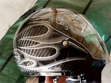 Harley Davidson Ultra Jet Carbon Motorcycle Helmet