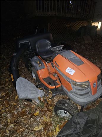 Husqvarna Intex V-TWIN 26.0HP Riding Mower With Super Capacity Vacuum