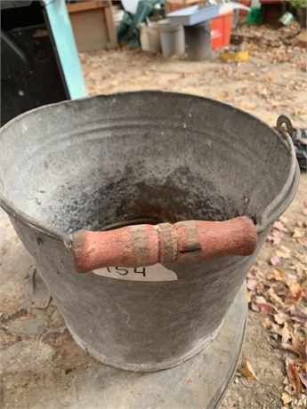 Vintage  2 Gallon Galvanized Pale