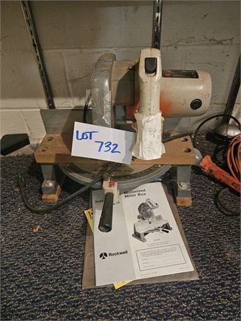 Rockwell Saw & Motorized Miter Box