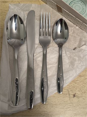 Lot of Stainless Tableware