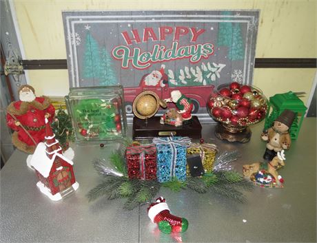 Assorted Christmas Decorations