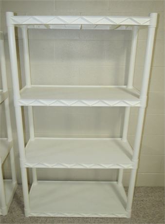 4 Shelf Plastic Shelf