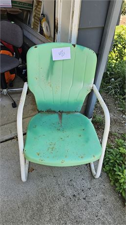 Vintage Metal Outdoor Chair