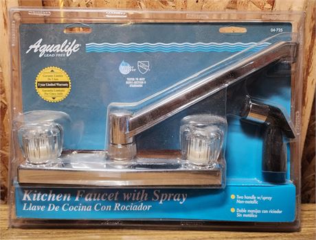 Aqualife Kitchen Faucet With Spray
